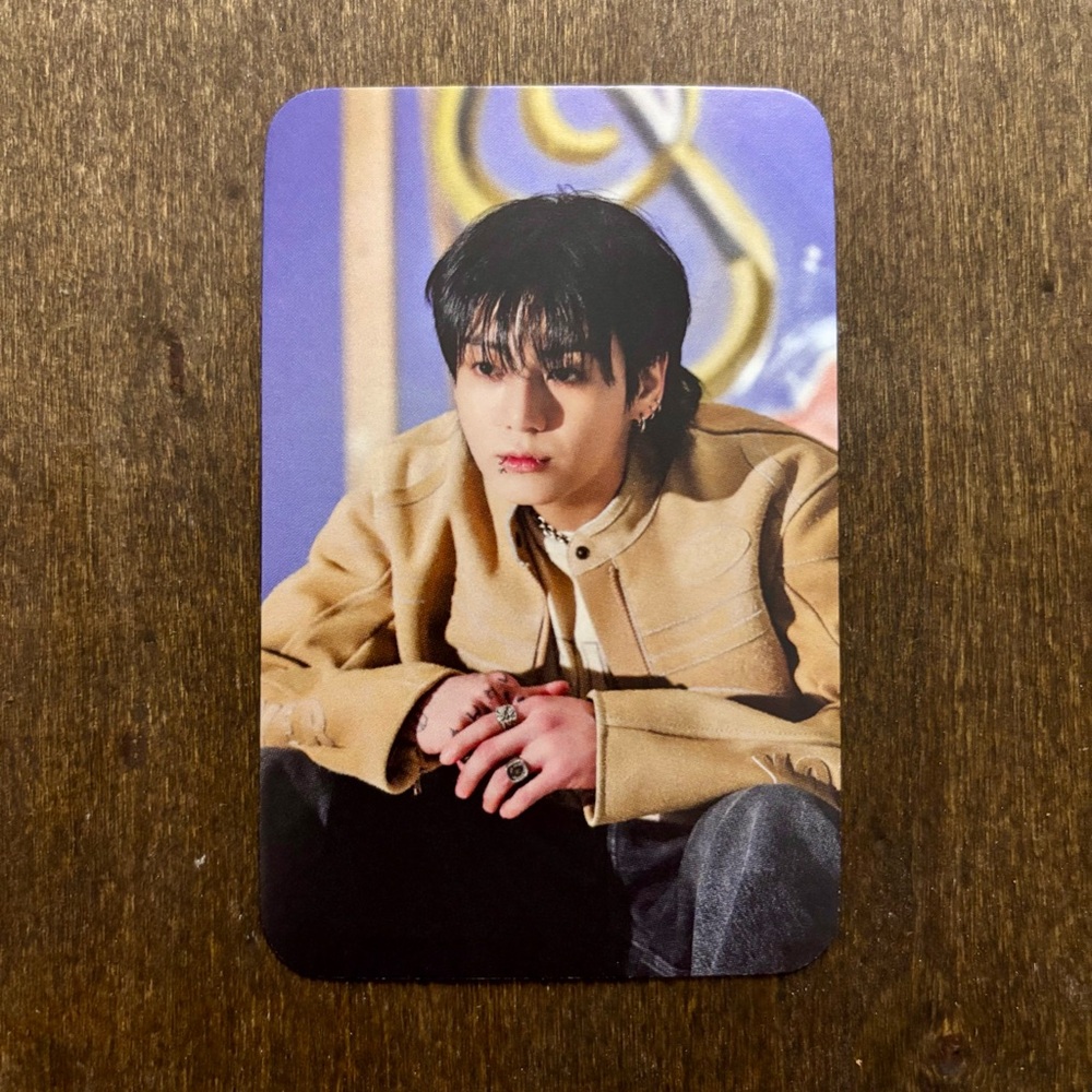 BTS Jungkook I Am Still Movie Promo Photocard